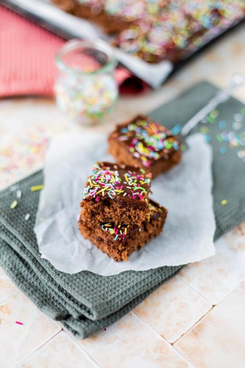 Finnish traditional brownies