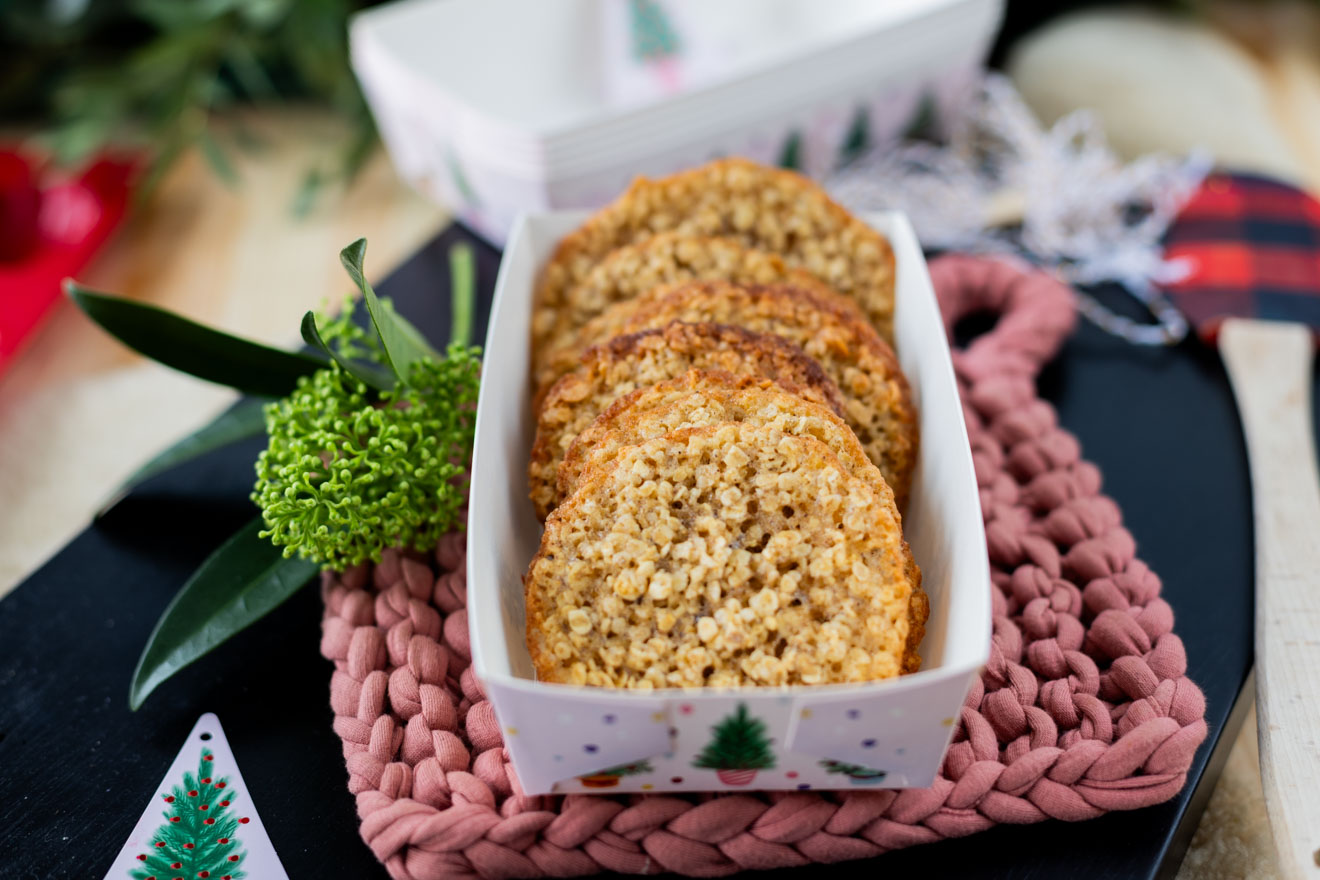 Piparkakunmakuiset kauralastut