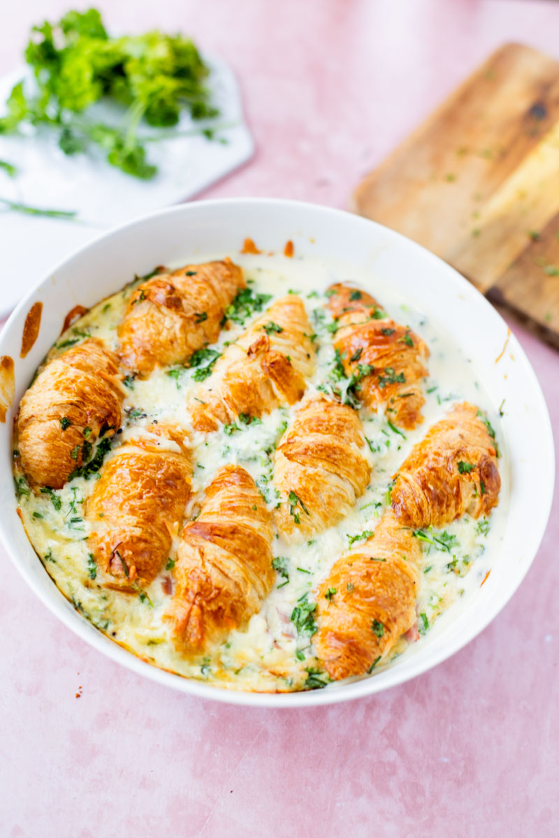 Suolaiset croissantit brunssille