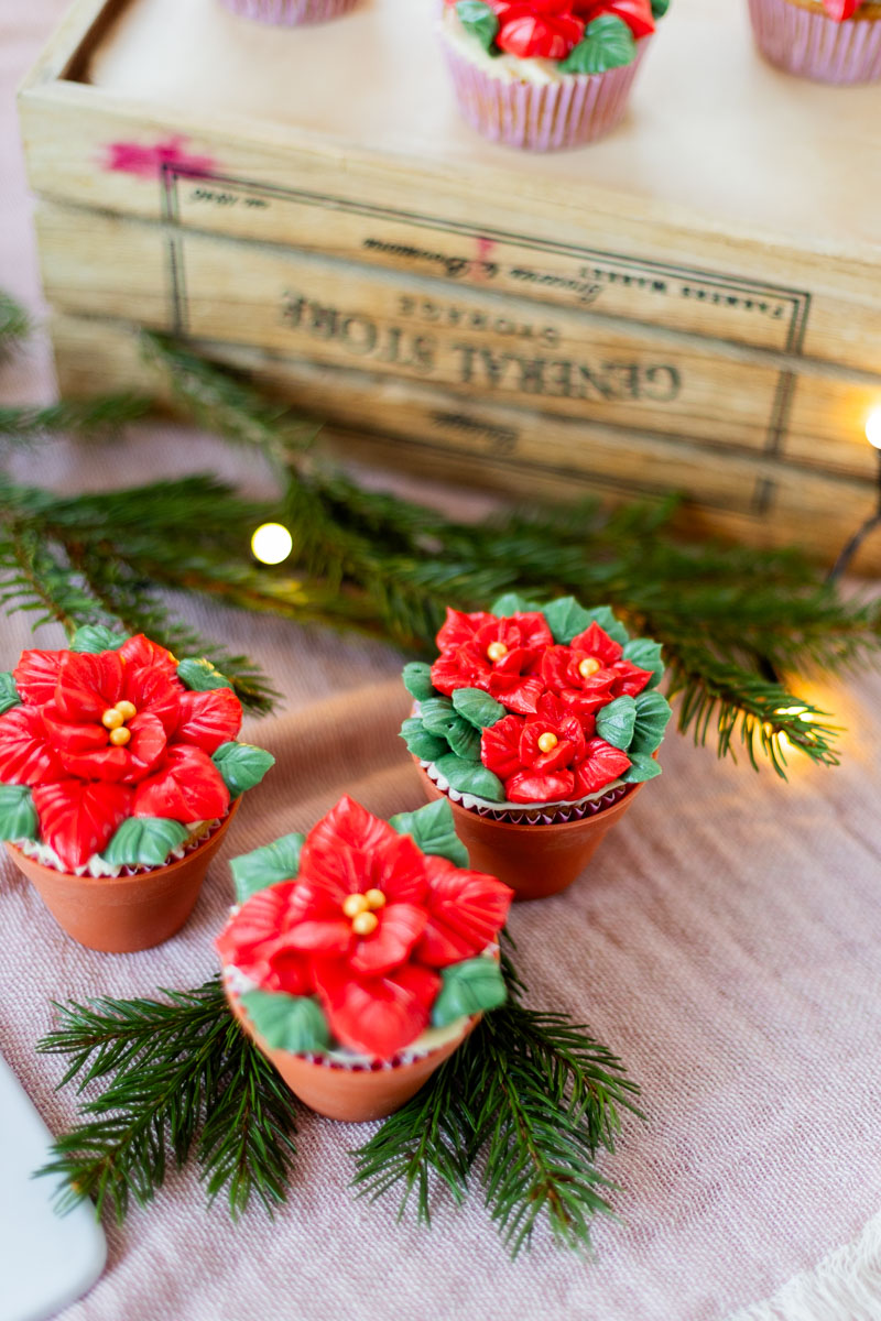 Kivat jouluiset kuppikakut