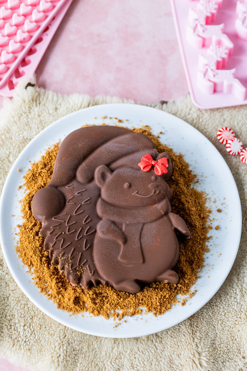 Jäätelökakku silikonivuoassa