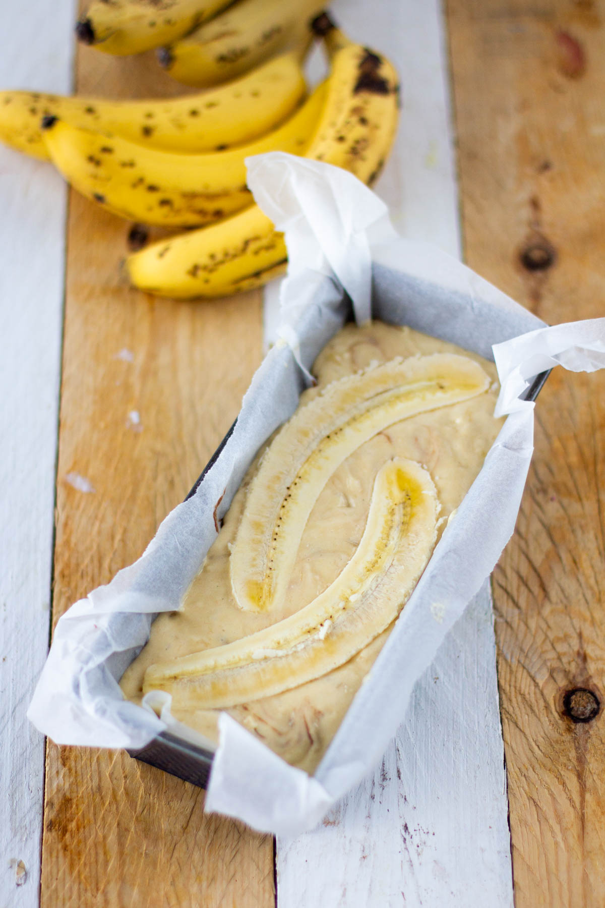 Banana bread or banana cake 